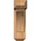 Ekena Millwork Thorton Craftsman Smooth Bracket w/ Offset Brace, Western Red Cedar, 5 1/2"W x 14"D x 18"H BKT0604X14X18THR04SWR - alternate 3